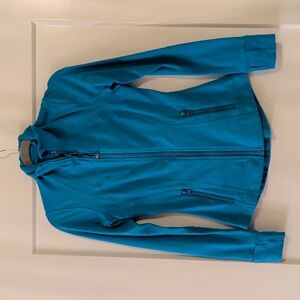Women's Blue Zip-Up Jacket